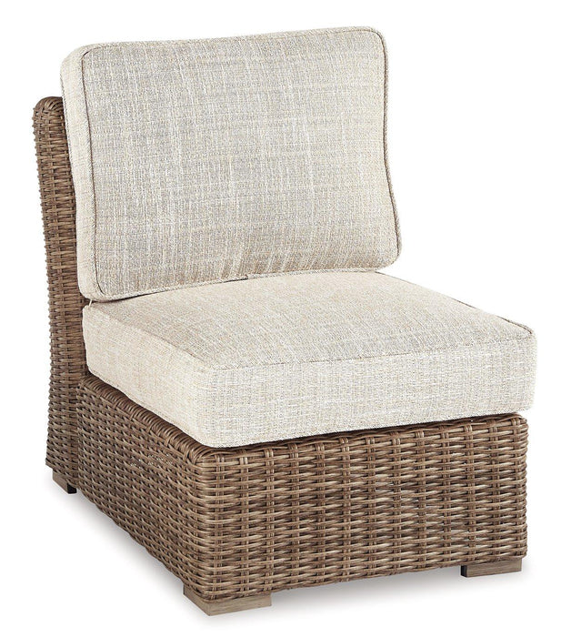 Beachcroft Outdoor Sofa, Lounge Chairs and Fire Pit - Furniture Stars (Chicago, IL)