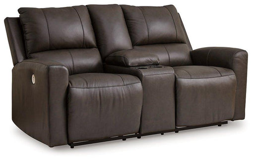Boxmere Power Reclining Loveseat with Console - Furniture Stars (Chicago, IL)