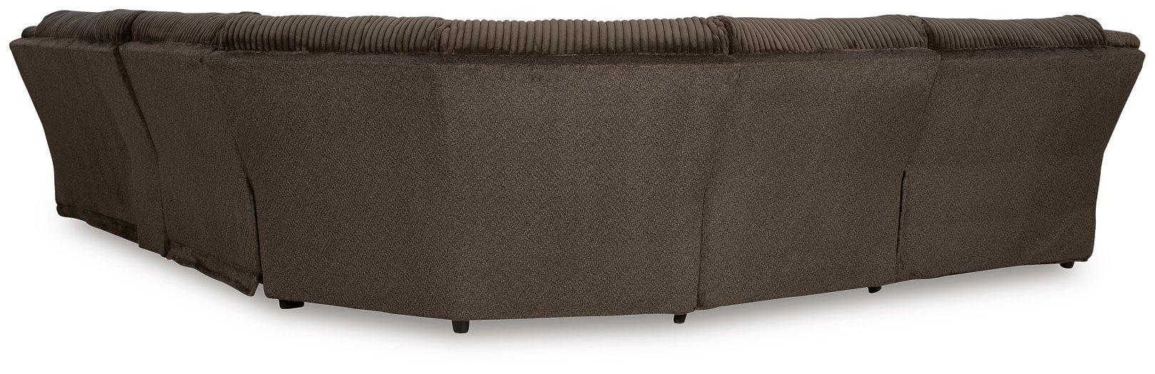 Top Tier Reclining Sectional with Chaise - Furniture Stars (Chicago, IL)
