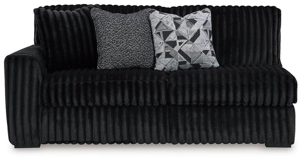 Midnight-Madness Sectional Sofa with Chaise - Furniture Stars (Chicago, IL)