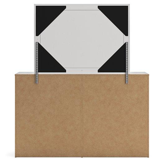 Cayboni Dresser and Mirror - Furniture Stars (Chicago, IL)