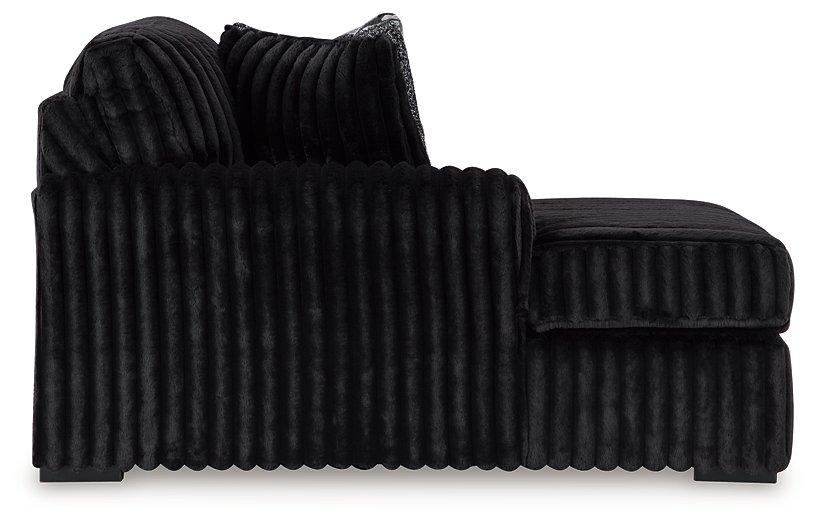 Midnight-Madness Sectional Sofa with Chaise - Furniture Stars (Chicago, IL)