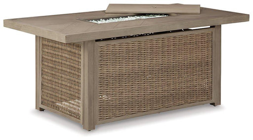 Beachcroft Outdoor Fire Pit Table - Furniture Stars (Chicago, IL)