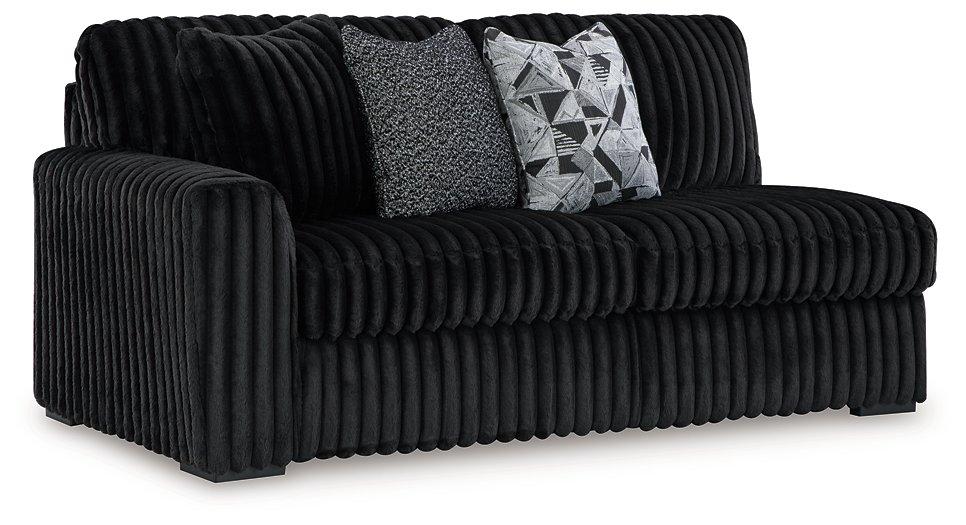 Midnight-Madness Sectional Sofa with Chaise - Furniture Stars (Chicago, IL)