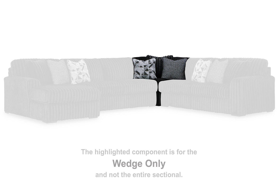 Midnight-Madness Sectional with Chaise - Furniture Stars (Chicago, IL)