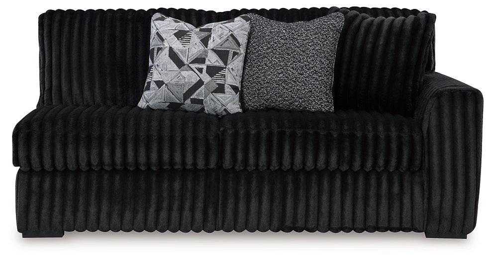Midnight-Madness Sectional Sofa with Chaise - Furniture Stars (Chicago, IL)