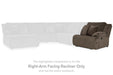 Top Tier Reclining Sectional with Chaise - Furniture Stars (Chicago, IL)
