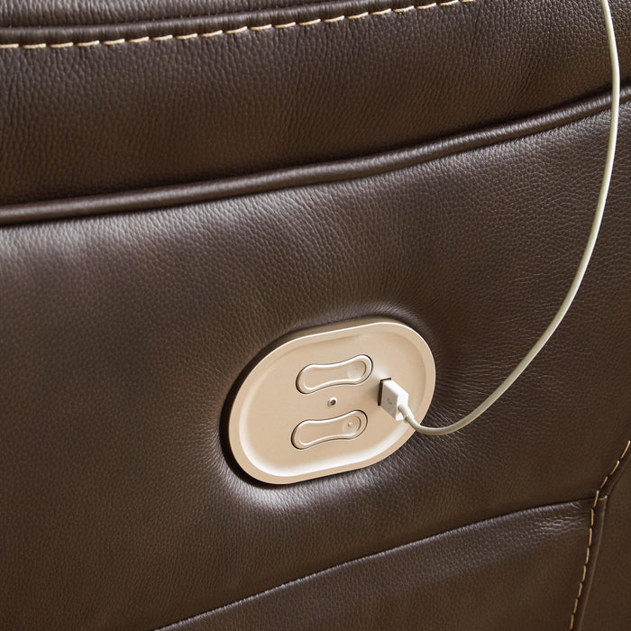 Dunleith Power Recliner - Furniture Stars (Chicago, IL)