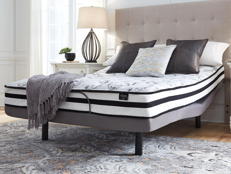 8 Inch Chime Innerspring Mattress Set - Furniture Stars (Chicago, IL)