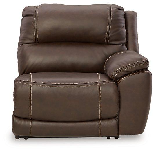 Dunleith Power Reclining Loveseat with Console - Furniture Stars (Chicago, IL)