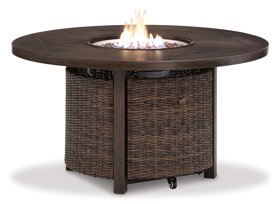 Paradise Trail Outdoor Sofa, Lounge Chairs and Fire Pit Table - Furniture Stars (Chicago, IL)