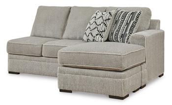 Calnita Sectional with Chaise - Furniture Stars (Chicago, IL)