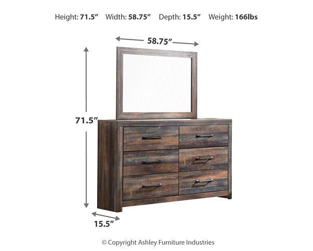 Drystan Dresser and Mirror - Furniture Stars (Chicago, IL)