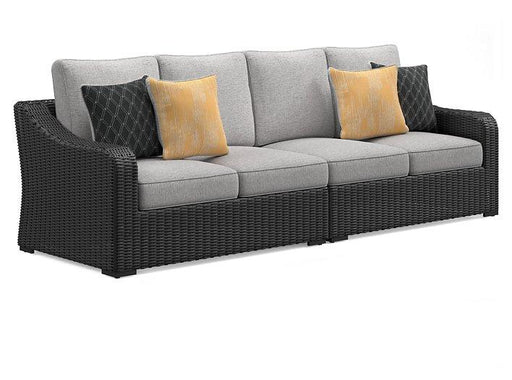 Beachcroft 2-Piece Outdoor Loveseat with Cushion - Furniture Stars (Chicago, IL)