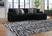 Midnight-Madness Sectional Sofa with Chaise - Furniture Stars (Chicago, IL)