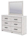 Cayboni Dresser and Mirror - Furniture Stars (Chicago, IL)
