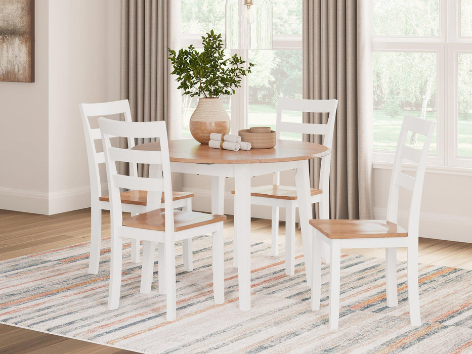Gesthaven Dining Drop Leaf Table - Furniture Stars (Chicago, IL)