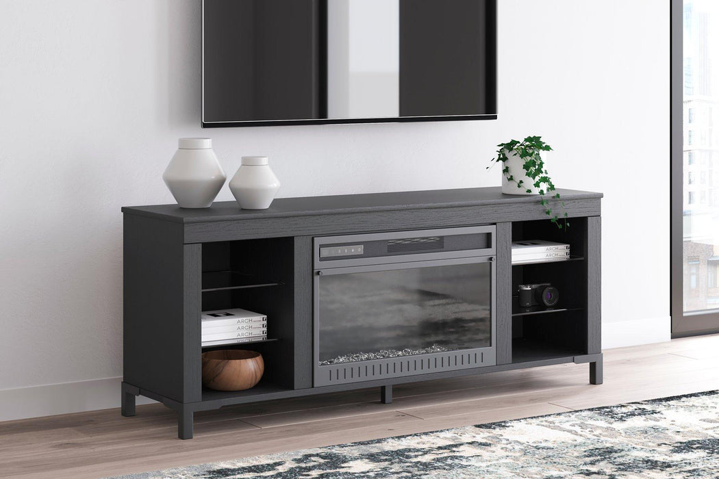 Cayberry Entertainment Center with Electric Fireplace - Furniture Stars (Chicago, IL)