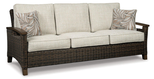 Paradise Trail Outdoor Sofa, Lounge Chairs and Fire Pit Table - Furniture Stars (Chicago, IL)