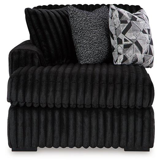 Midnight-Madness Sectional Sofa with Chaise - Furniture Stars (Chicago, IL)