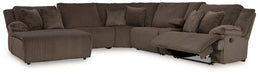 Top Tier Reclining Sectional with Chaise - Furniture Stars (Chicago, IL)