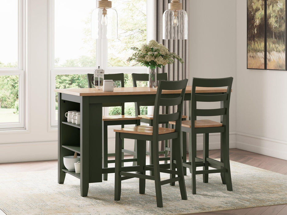 Gesthaven Counter Height Dining Table - Furniture Stars (Chicago, IL)