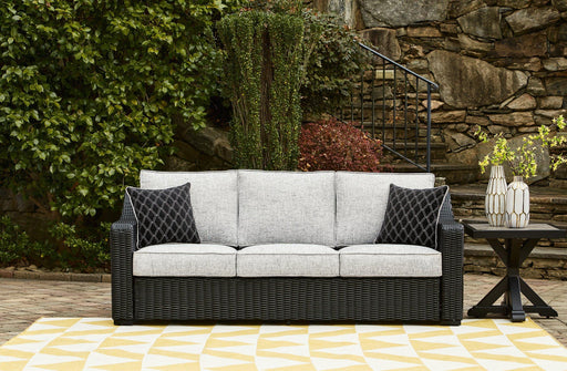 Beachcroft Outdoor Sofa with Cushion - Furniture Stars (Chicago, IL)