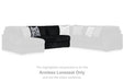 Midnight-Madness Sectional with Chaise - Furniture Stars (Chicago, IL)