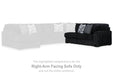 Midnight-Madness Sectional Sofa with Chaise - Furniture Stars (Chicago, IL)