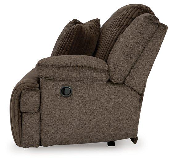 Top Tier Reclining Sectional with Chaise - Furniture Stars (Chicago, IL)