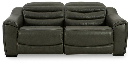Center Line Power Reclining Sectional Loveseat - Furniture Stars (Chicago, IL)