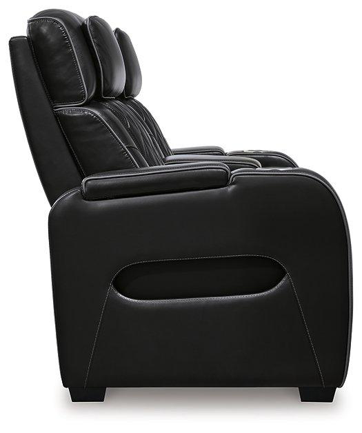 Boyington Power Reclining Loveseat with Console - Furniture Stars (Chicago, IL)