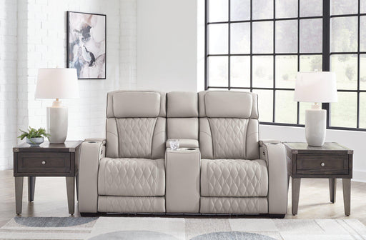 Boyington Power Reclining Loveseat with Console - Furniture Stars (Chicago, IL)