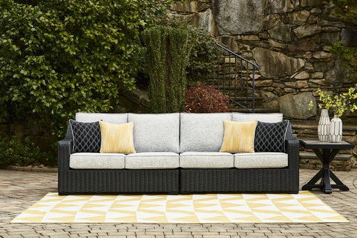Beachcroft 2-Piece Outdoor Loveseat with Cushion - Furniture Stars (Chicago, IL)