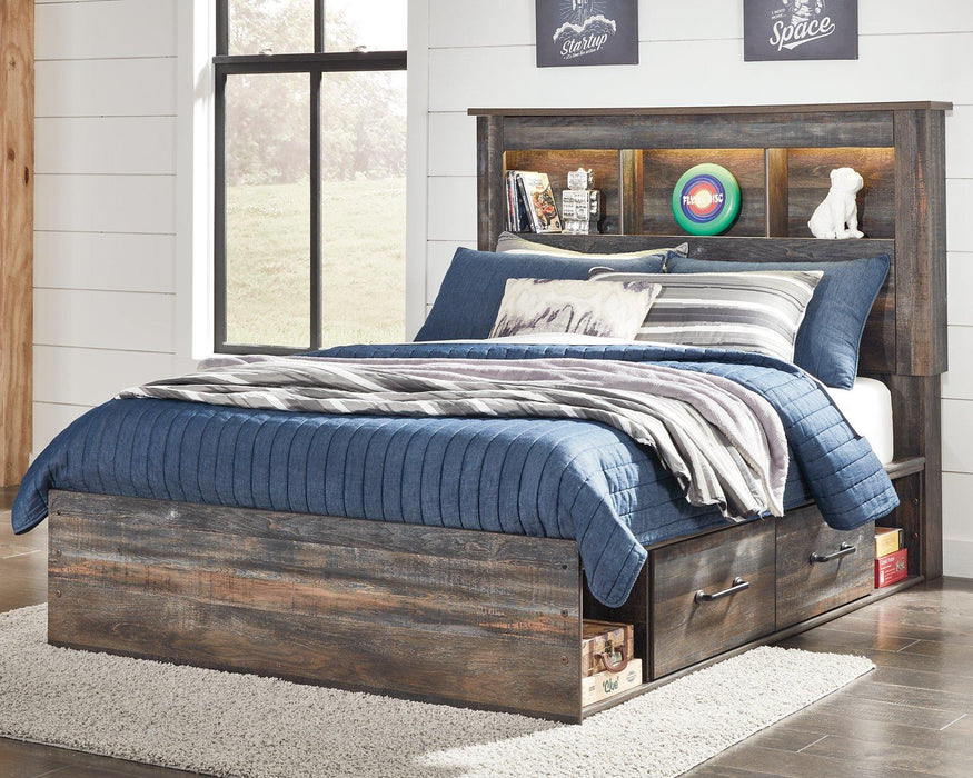 Drystan Youth Bed with 2 Storage Drawers - Furniture Stars (Chicago, IL)