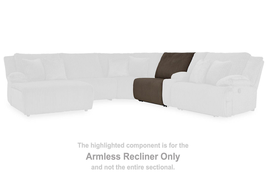Top Tier Reclining Sectional with Chaise - Furniture Stars (Chicago, IL)