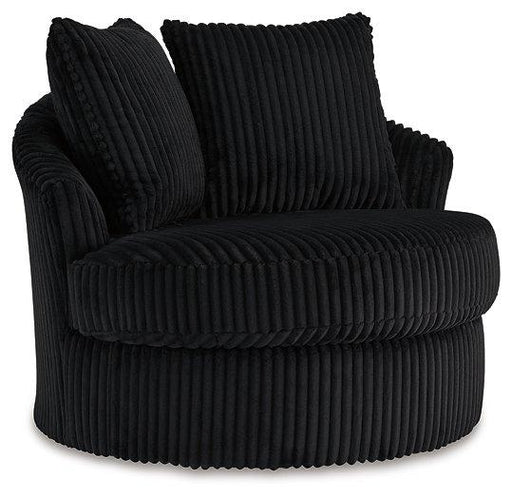 Gramwell Swivel Accent Chair - Furniture Stars (Chicago, IL)