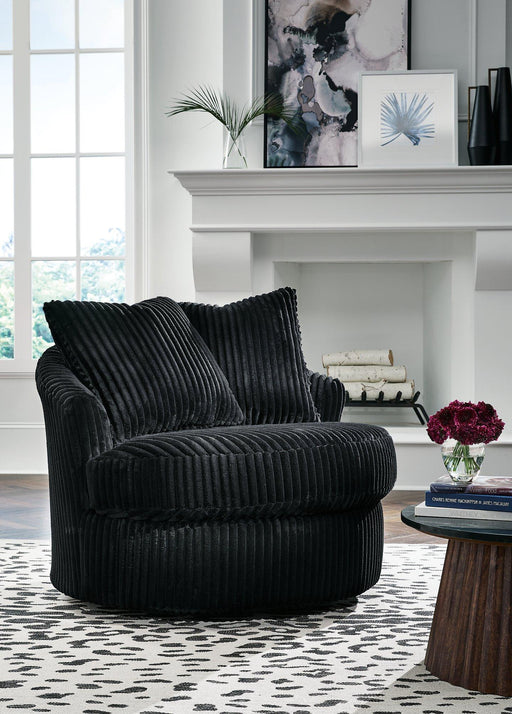 Gramwell Swivel Accent Chair - Furniture Stars (Chicago, IL)