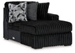 Midnight-Madness Sectional with Chaise - Furniture Stars (Chicago, IL)