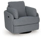 Alainmont Next-Gen Nuvella Swivel Power Recliner - Furniture Stars (Chicago, IL)