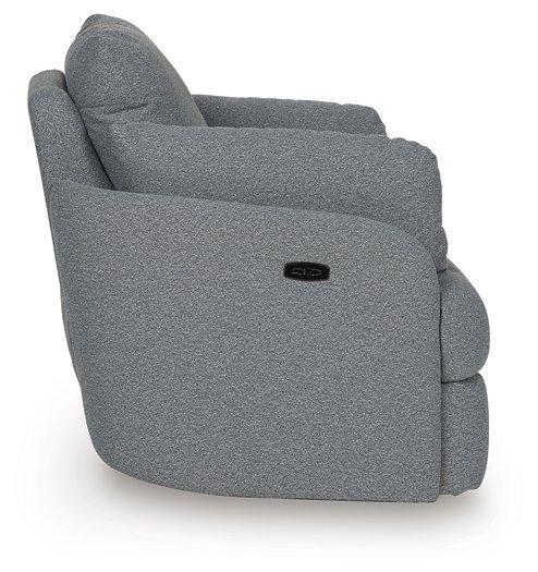 Alainmont Next-Gen Nuvella Swivel Power Recliner - Furniture Stars (Chicago, IL)