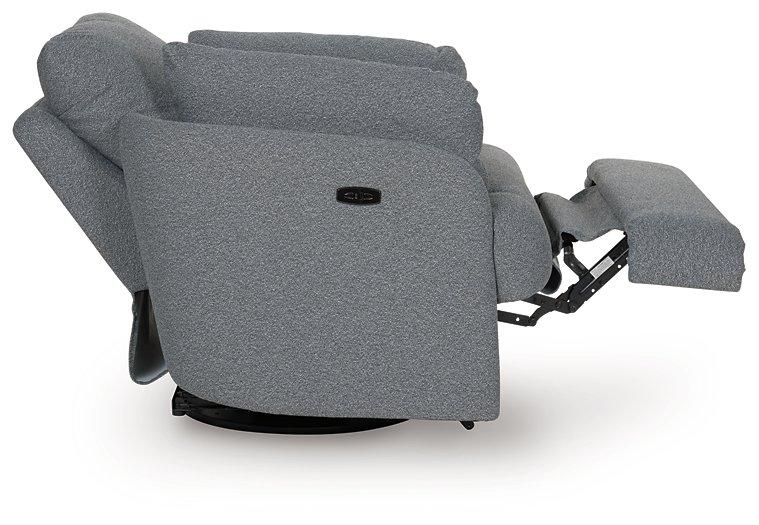 Alainmont Next-Gen Nuvella Swivel Power Recliner - Furniture Stars (Chicago, IL)