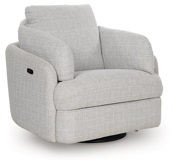 Alainmont Next-Gen Nuvella Swivel Power Recliner - Furniture Stars (Chicago, IL)