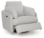 Alainmont Next-Gen Nuvella Swivel Power Recliner - Furniture Stars (Chicago, IL)