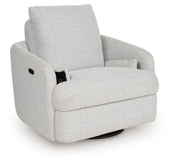 Alainmont Next-Gen Nuvella Swivel Power Recliner - Furniture Stars (Chicago, IL)