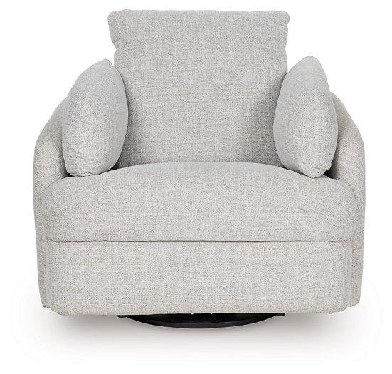 Alainmont Next-Gen Nuvella Swivel Power Recliner - Furniture Stars (Chicago, IL)