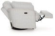 Alainmont Next-Gen Nuvella Swivel Power Recliner - Furniture Stars (Chicago, IL)