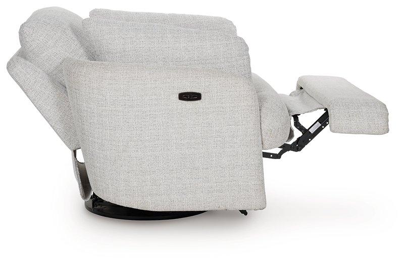 Alainmont Next-Gen Nuvella Swivel Power Recliner - Furniture Stars (Chicago, IL)
