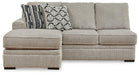 Calnita Sectional with Chaise - Furniture Stars (Chicago, IL)