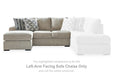 Calnita Sectional with Chaise - Furniture Stars (Chicago, IL)